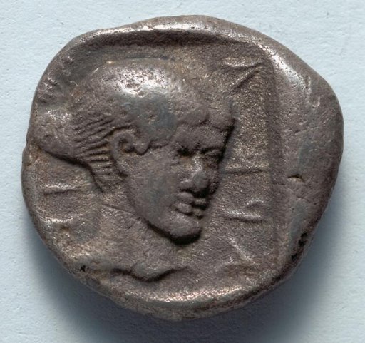 Hemidrachm: Head of Despoina (reverse)