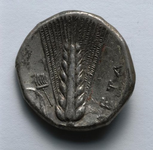 Stater: Barley (reverse)
