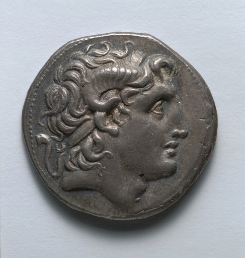 Tetradrachm: Head of Alexander III [The Great] (obverse)