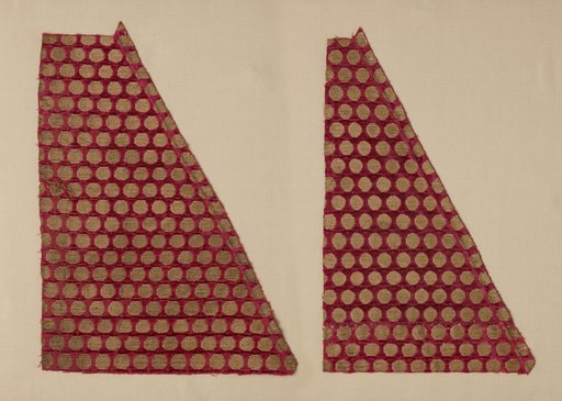 Velvet Fragment in Two Pieces