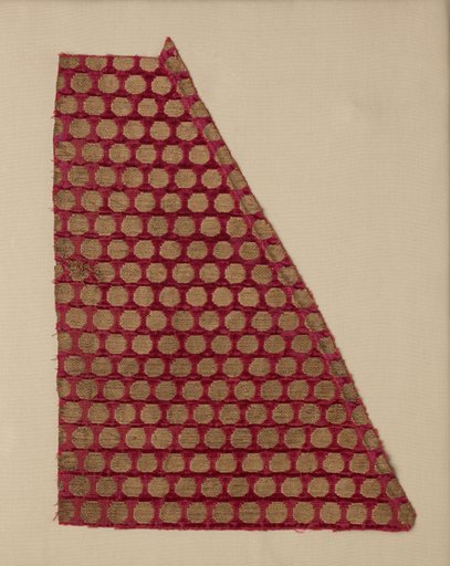 Velvet Fragment in Two Pieces