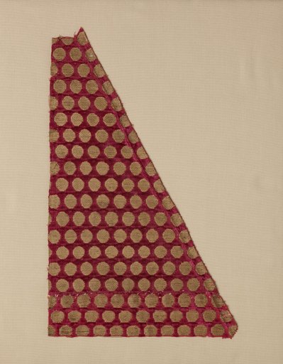 Velvet Fragment in Two Pieces