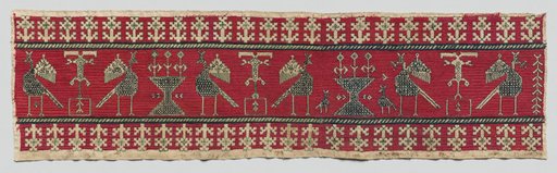 Fragment of a furnishing textile (one of five)