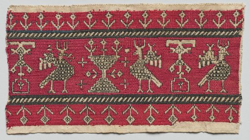 Fragment of a furnishing textile (one of five)