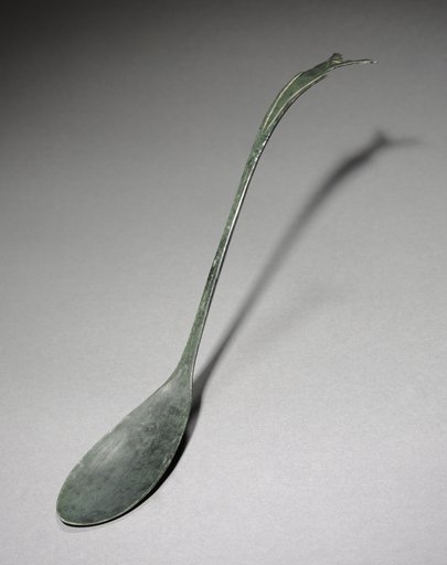 Spoon with Fish-Tail Design