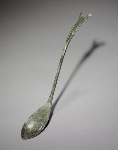 Spoon with Fish-Tail Design