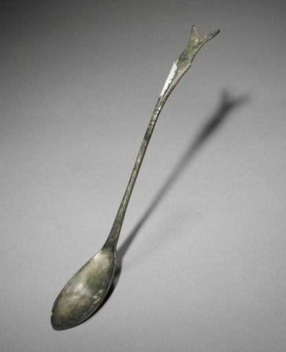 Spoon with Fish-Tail Design