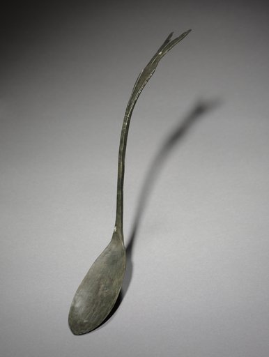 Spoon with Fish-Tail Design