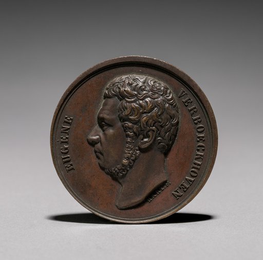 Medal: Eugene Verboeckhoven (obverse)