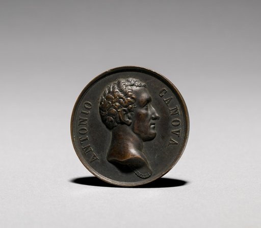 Medal: Antonio Canova (obverse)