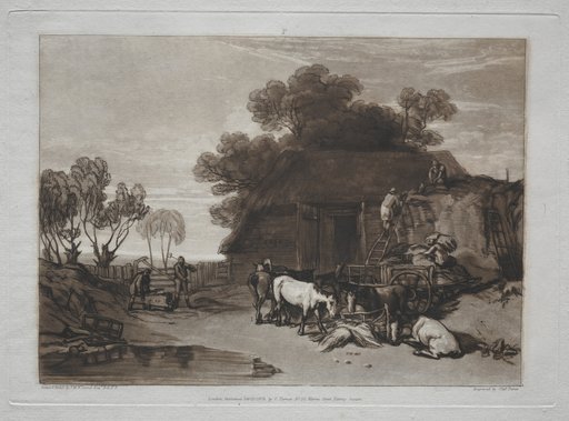 Liber Studiorum: The Straw Yard