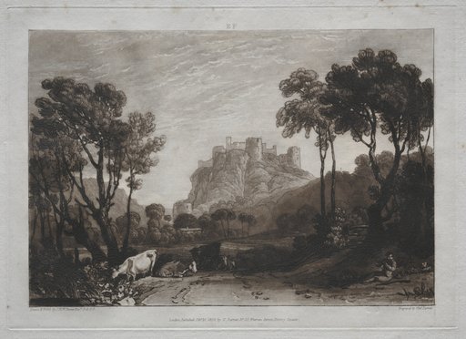 Liber Studiorum: The Castle above the Meadows