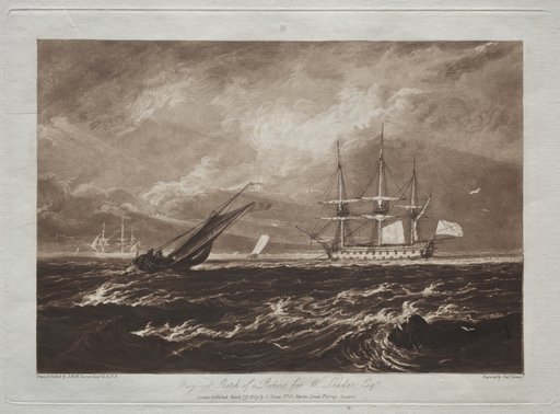 Liber Studiorum: The Leader Sea-piece