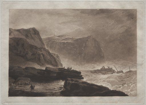 Liber Studiorum: Coast of Yorkshire, near Whitby