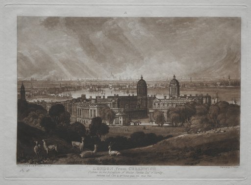 Liber Studiorum: London from Greenwich
