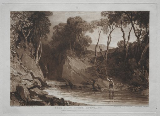 Liber Studiorum: Near Blain Athol, Scotland