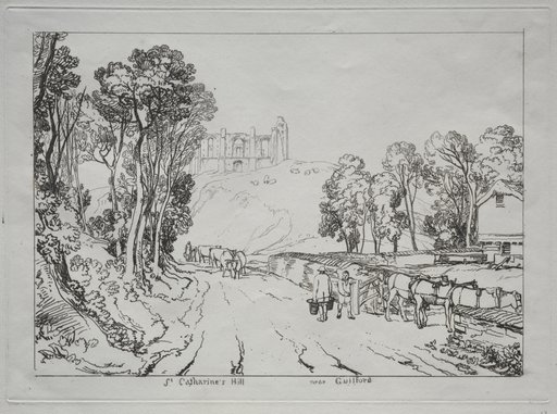 Liber Studiorum: St. Catherine's Hill, near Guilford