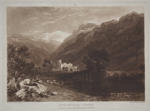Liber Studiorum: Bonneville, Savoy