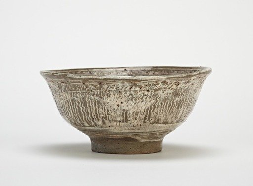 Tea bowl, mishima type