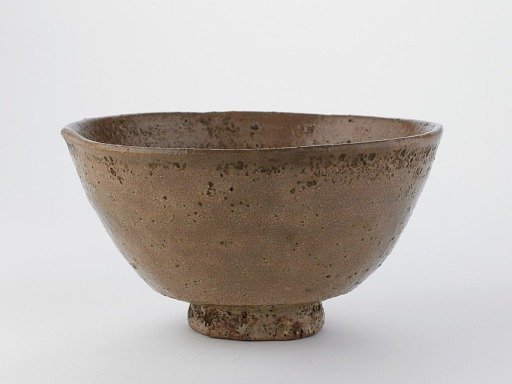 Tea bowl in the shape of an Ido tea bowl, Hagi ware