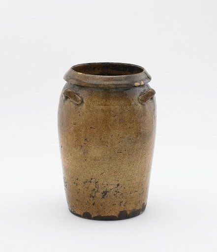 Jar with three lugs, for burial of cremated remains