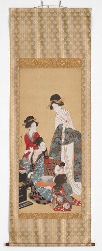 Courtesans Dressing and Making Up