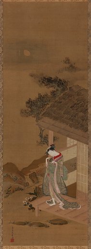 A Young Woman with a Cage of Fireflies