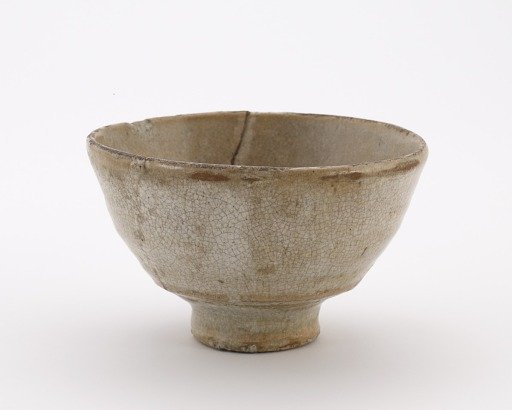 Hagi ware tea bowl, copy of Ido type
