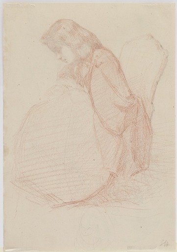 A two-sided drawing of Fumette and Dancing Clowns