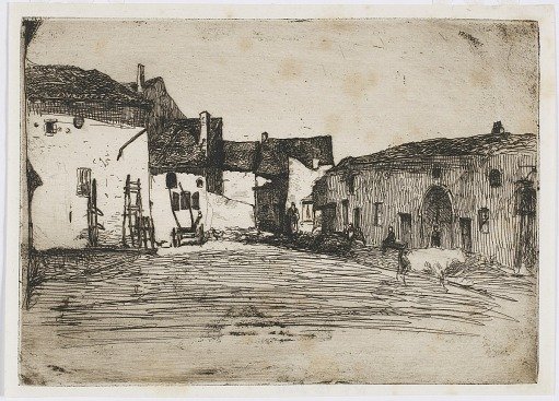 Liverdun. One of the Twelve Etchings from Nature