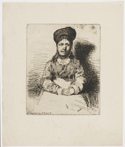 La Retameuse. One of the Twelve Etchings from Nature (The French Set)