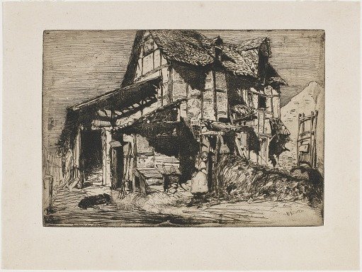 The Unsafe Tenement. One of the Twelve Etchings from Nature (The French Set)