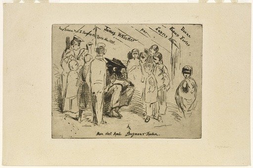 The Title Page for 'Douze Eaux Fortes d'après Nature' (Twelve Etchings after Nature), the "French Set"