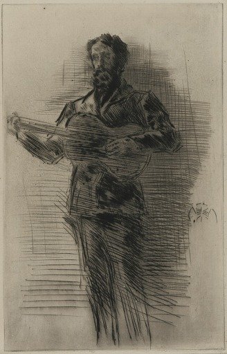 The Guitar Player (M.W. Ridley)