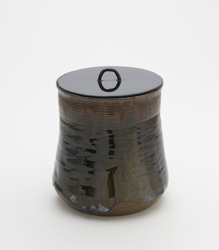 Takatori ware tea ceremony water jar, Higashi Sarayama kiln