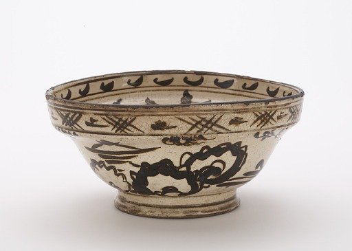 Serving bowl, Kyoto-related ware