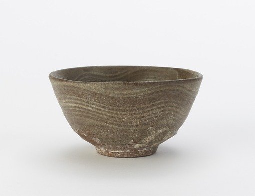 Karatsu ware bowl, Takeo Karatsu type