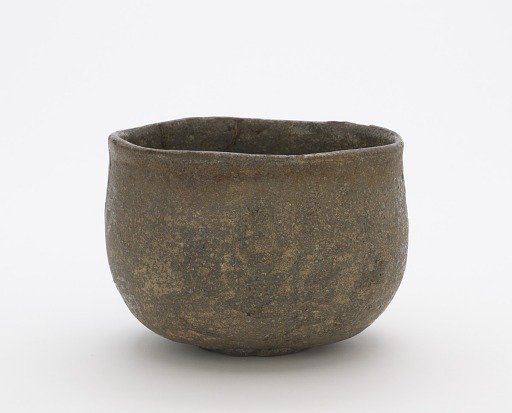 Tea bowl, unknown Raku ware workshop