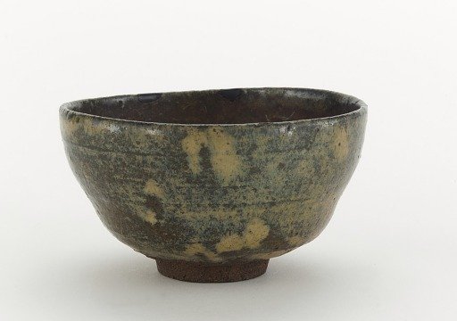 Shodai ware rice bowl, used as tea bowl