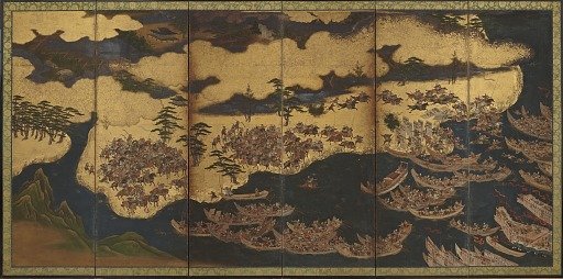 Battle of Yashima, from the Tale of the Heike