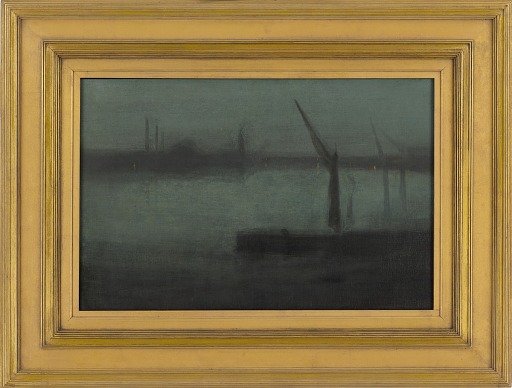 Nocturne: Blue and Silver--Battersea Reach