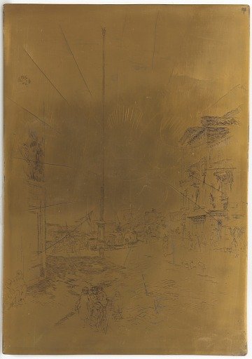 Cancelled Printing Plate for <em>The Little Mast</em>