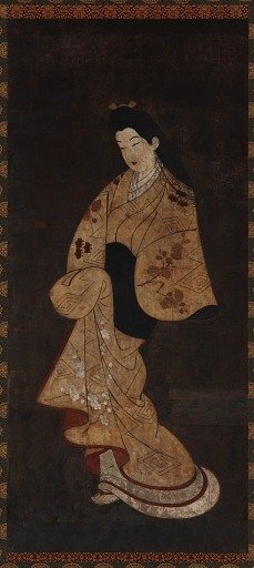 Standing figure of a girl