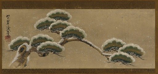 Snow-laden Pine Boughs