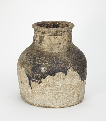 Jar, large, wide-mouthed, cylindrical