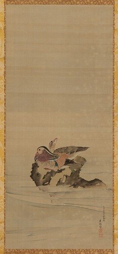 Mandarin ducks