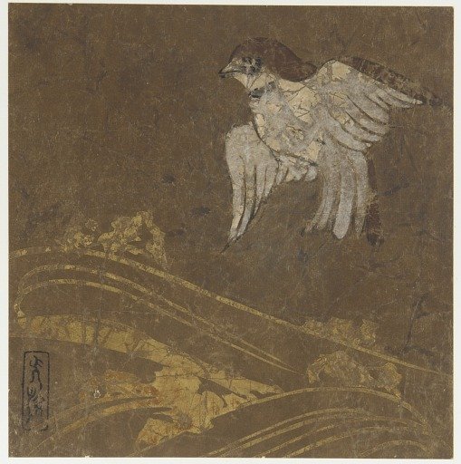 Waves and bird