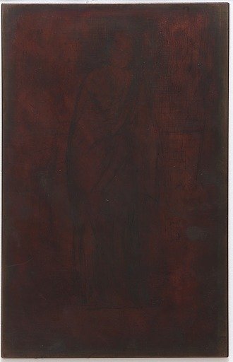 The Model Resting: Printing plate/block