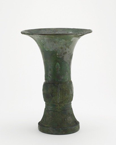 Ritual wine cup (<em>gu</em>)