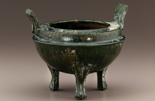 Tomb tripod vessel